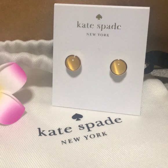 Kate Spade Forever Gems round stud